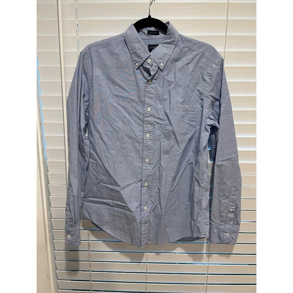 J Crew Flex‎ Slim Fit Long Sleeve Button Up Shirt - Size M
